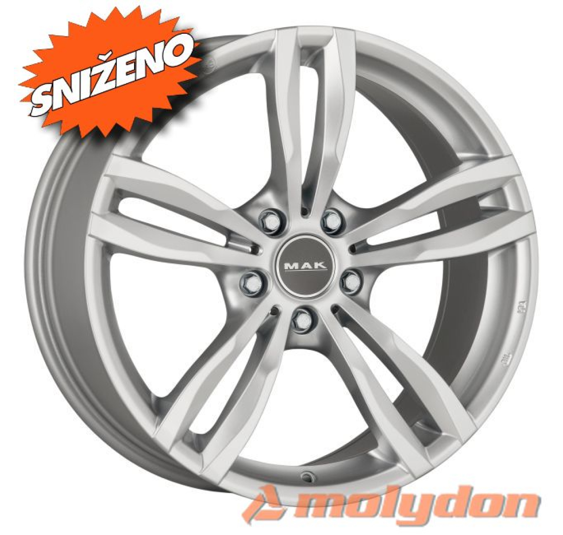 LUFT 8.00X19 ET40 5/120 MAK (72,6) SILVER